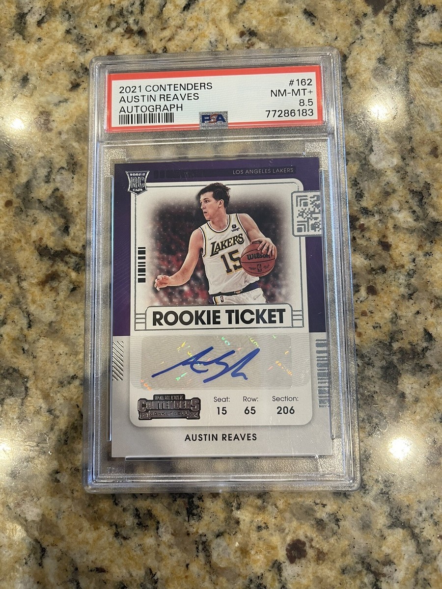 2021-22 Panini Contenders Austin Reaves Rookie Ticket Auto 2021-22 Panini Contenders Austin Reaves Rookie Ticket Auto