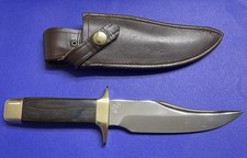 Vintage Smith & Wesson 6010 Fixed Blade Bowie-style Knife and Original Sheath