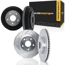 For Dodge Neon 1995 96 97 98 1999 Brake Rotor Set Silver For Dodge Neon 1995 96 97 98 1999 Brake Rotor Set Silver