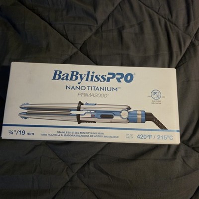 BaBylissPRO Nano Titanium Mini Straightening Iron