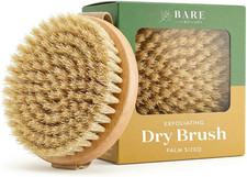 Dry Brushing Body Brush for Lymphatic Drainage  Medium Firmness Cruelty Free Na
