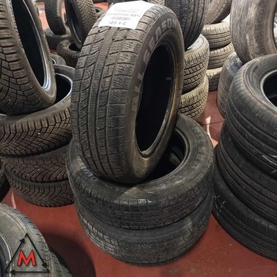 Set of 4 Used 175/65 R14 82T OVATION VI-782AS 4 Season Tires (115130)