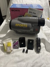 Sony Handycam Video 8 Sports Pack Camera Splash-proof Housing SPK-TRA Grey New