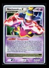 Carte Pokémon Noctunoir Niv. X 96/100 Diamant Et Perle Tempête FR