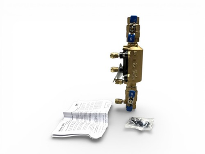 #ad Zurn Wilkins 350 1 Inch Double Check Backflow Preventer Assembly $177.50