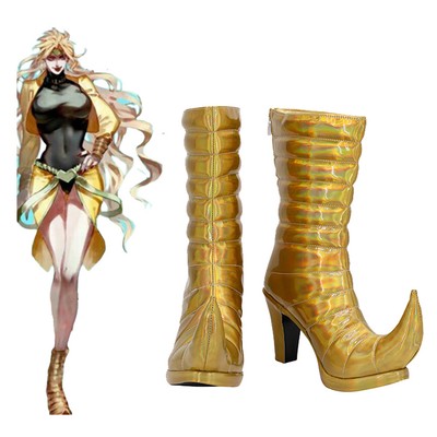JoJo s Bizarre Adventure:Dio Brando Cosplay Shoes Boots Halloween roleplay Boots