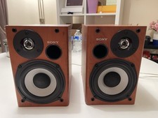 Sony SS-CPX1 Bookshelf Speakers Hi-Fi Strong Bass Pair