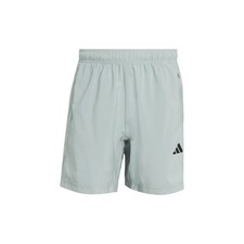 adidas Workout Essentials Base Woven Short Mens Green Casual Athletic Bottoms SB