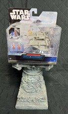 Star Wars Micro Galaxy Squadron Snowspeeder w Luke Skywalker Gunner Dack Ralter
