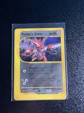 Pokemon TCG 2002 Rocket’s Scizor Best of Game Promo Card #4 on eBay