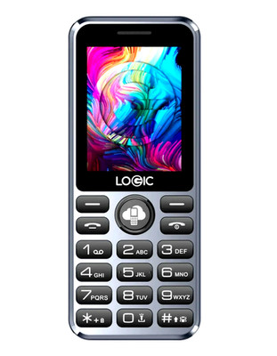 Logic C10L 4G VoLTE Dual SIM Senior GSM Unlocked Keypad Phone - Gray - New