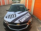 Santos Fc Bandeira, Elastic Hood Flag Car  , Brazil, Brasileirao  — photo 3