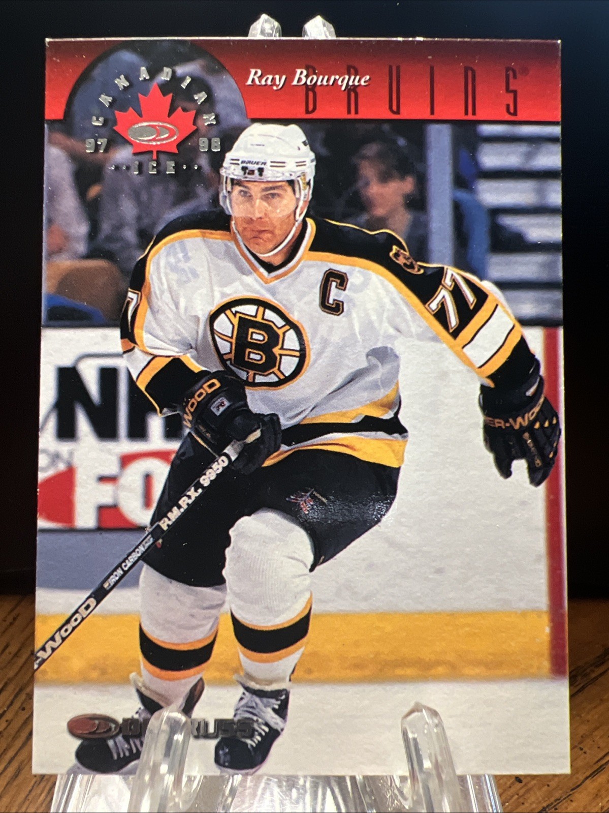 Ray Bourque BOSTON BRUINS 1997-98 Donruss Canadian Ice #11