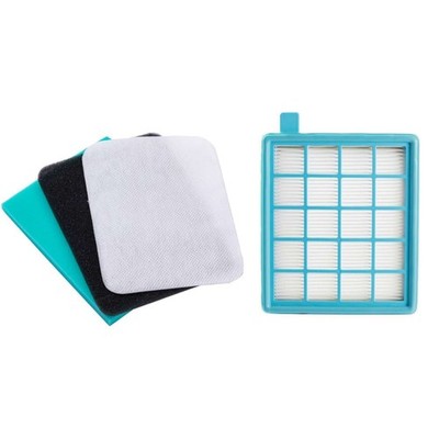 Vacuum Cleaner Filter Set For Philips PowerPro Compact FC8475 FC8476 FC8477
