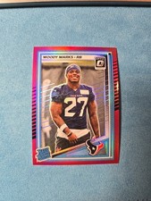 2025 Panini Opti Rated Rookie #288 Woody Marks RC Pink Prizm Houston Texans