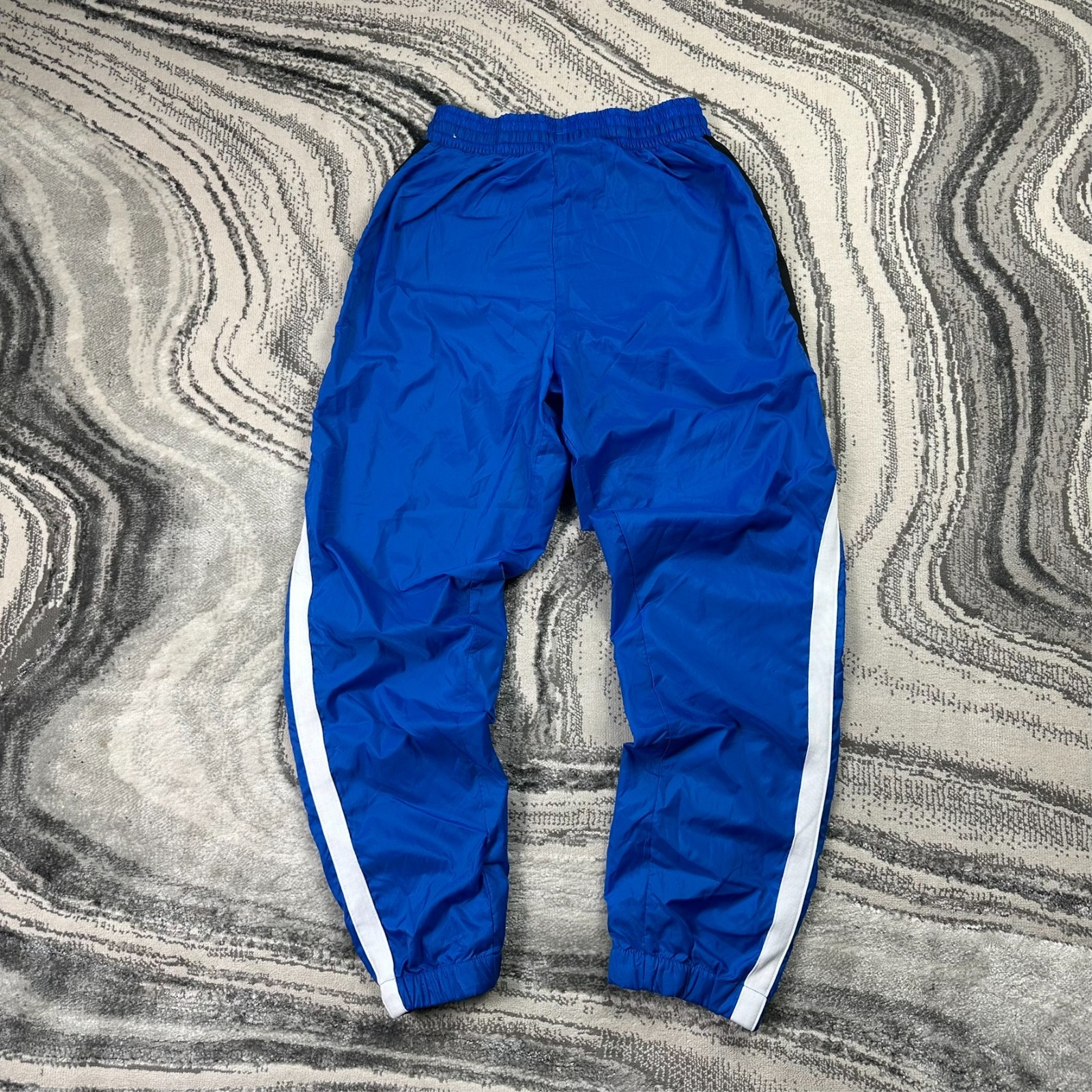 Women's Vintage Nike NBA Brooklyn Nets Blue SizeSmall Shell Tracksuit Bottoms image 8