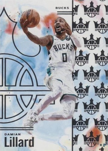 2024-25 Panini Court Kings Damian Lillard #1 Aurora Case Hit SSP 