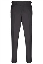 Wilvorst CLASSICs Herren Smokinghose Modern-Fit Schwarz