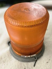 ECCO INDICATOR STROBE BEACON 6770 AMBER 3 BOLT 12-24 VDC 2.6 A As Is