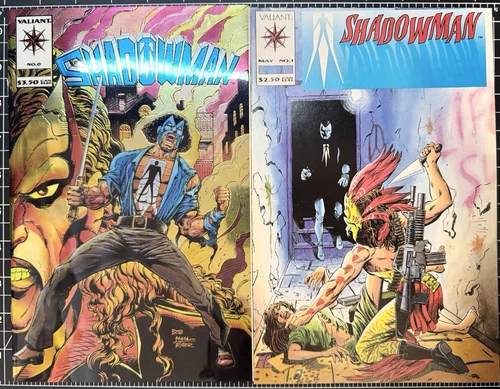 Shadowman #0 - 1 (Valiant-1992) VF/NM