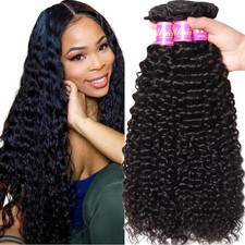 Curly Human Hair 3 Bundles 100 Unprocessed Brazilian Raw Virgin Hair Extensions