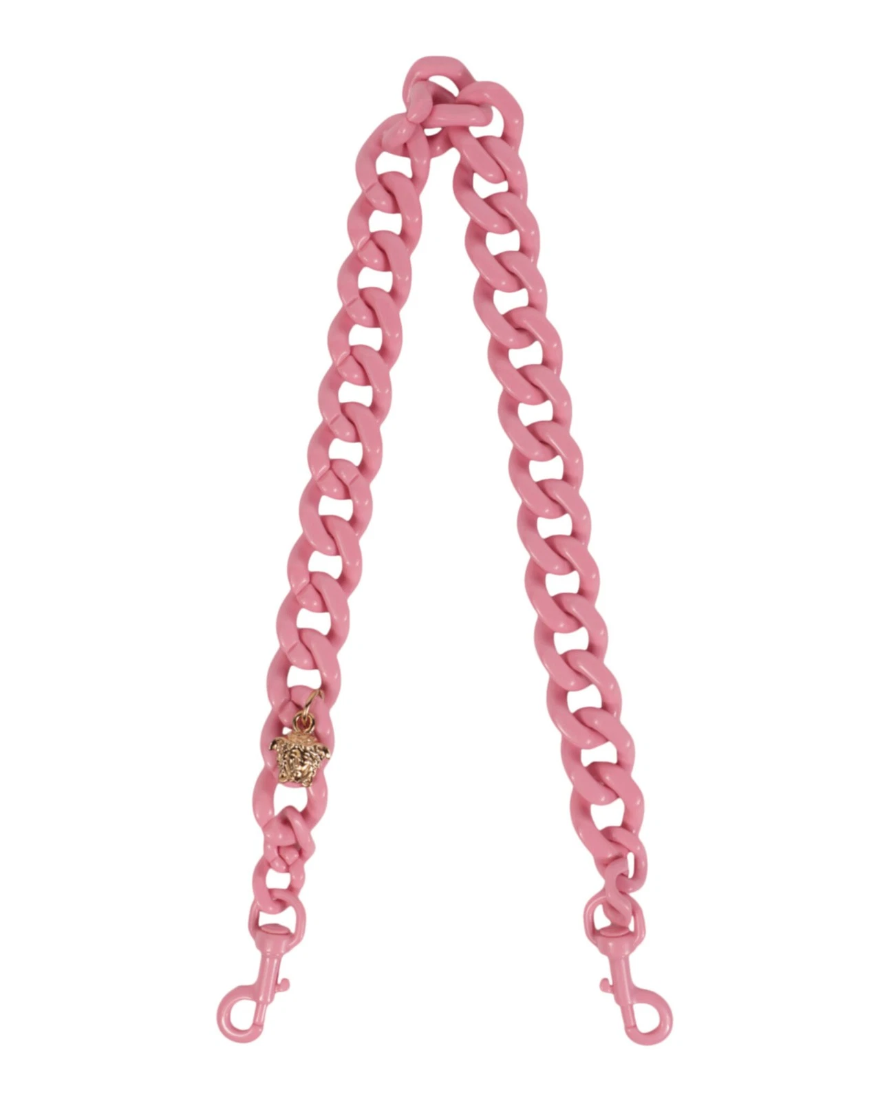 Versace Womens Chain-Link Shoulder Strap
