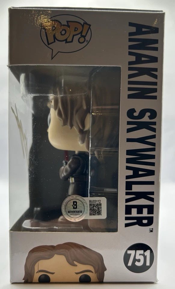 HAYDEN CHRISTENSEN SIGNED ANAKIN DARTH VADER STAR WARS FUNKO - BECKETT COA - Image 2 of 4