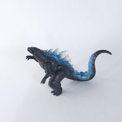 Godzilla Electronic Action Figure Sound Battery Toy Black Blue Spines Movie
