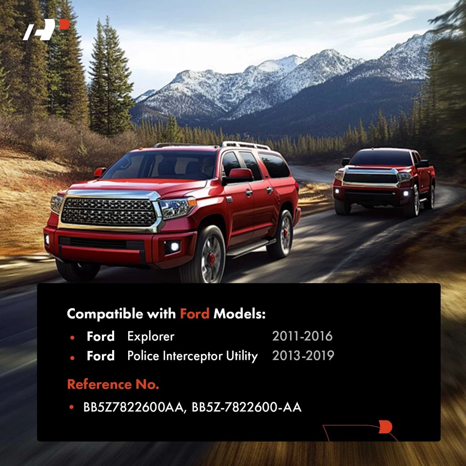 Maçaneta interna traseira direita A-Premium para Ford Explorer Police Interceptor Utility - Imagem 2 de 4