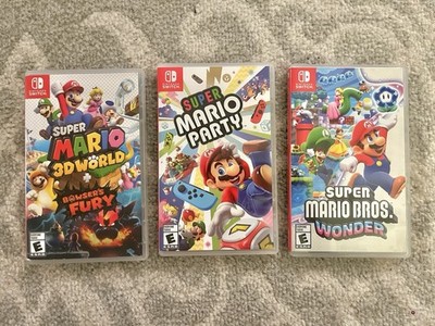 Super Mario Bros Switch Game Mario 3d Super Mario 3D World