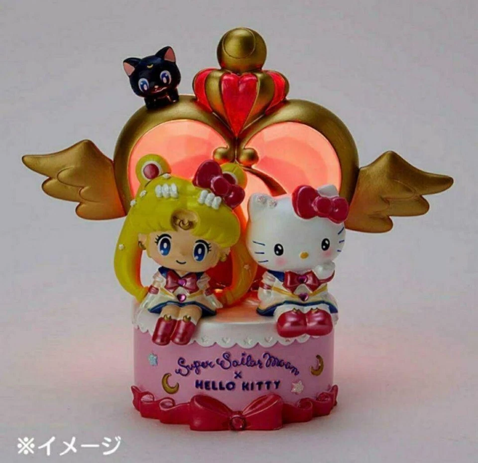 SAILOR MOON SANRIO HELLO KITTY ROOM LIGHT 30° anniversario edizione... - Immagine 2 di 4