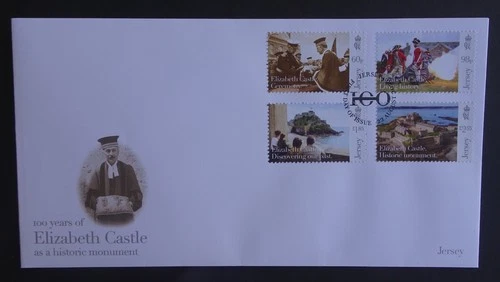 2023 100 Years of Elizabeth Castle Jersey First Day Cover