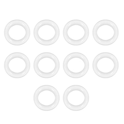 10 Stk. Silikon O-Ring VMQ Dichtungsring 11mm AD 7mm ID 2mm Breite Weiß