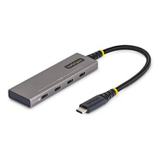 4-Port USB-C Hub 10Gbps Data Transfer with 100W Power Delivery Charging