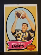 1970 Topps #74 Dave Parks SAINTS