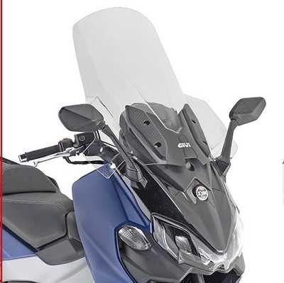 High windscreen, transparent, Givi D7060ST for Sym Maxsym TL 500