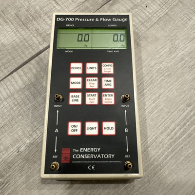 #ad #ad Tec DG 700 Blower Door Manometer Pressure Flow Gauge with RS 232 Port $298.80
