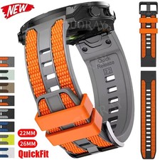 Quick Fit Silicone Watch Strap Band For Garmin Fenix E 8 7 7X 6 6X Pro 5 5X 3HR