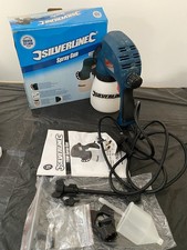 Silverline 110W Electric Paint Spray Gun /compact electric paint sprayer /Used