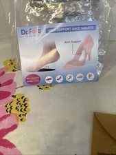 Dr. Foot Arch Support Shoe Inserts for Flat Feet- Gel - 3 Pair