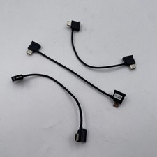 Genuine DJI RC Remote Cables Kit Lighting, Micro USB, USB Type-C 