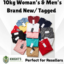 Brand New -  10kg - Tagged -  Woman’s And Men’s  Clothes Mixed Sizes