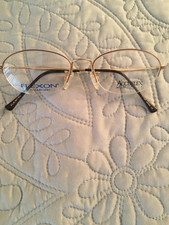 New Authentic Marchon Flexon Accuflex Frame 117 50/17/135 Honey Beige NOS