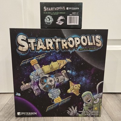 Startropolis 2nd Edition GLOW BOX +PLAYER MARKER Rare