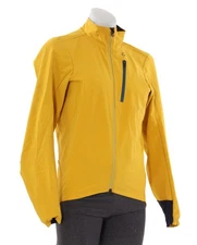 Velocio Signature Softshell Cycling Jacket Men LARGE Yellow Road Bike Gravel MTB