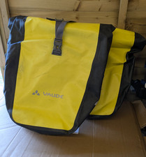 VAUDE Aqua Back 24L Pannier Pair – 1 Fully Working + 1 Repair – Waterproof Bike