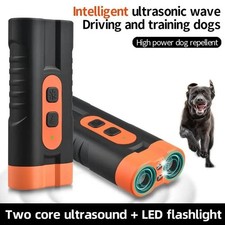 2025 Portable Ultrasonic Dog Repeller Stop Barking Anti Bark Device Rechargeable