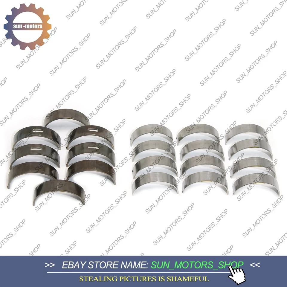 Crankshaft Main + Con Rod Bearings set For VW Porsche Audi A6 Q5 Q7 2.7 3.0 TDI - Image 3 of 4