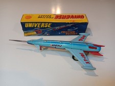 Vintage Tin Universe Friction Rocket Express ST-101 MF-030 With Box