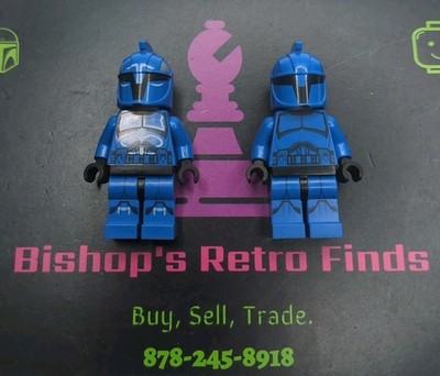 Lego Star Wars Senate Commando Minifigures sw0614 Lot of 2 with captain 75088.